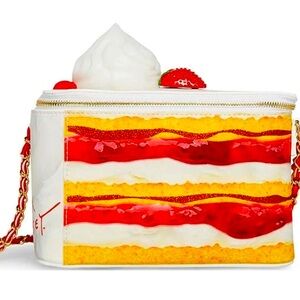 Betsey Johnson Strawberry Shortcake Slice Crossbody